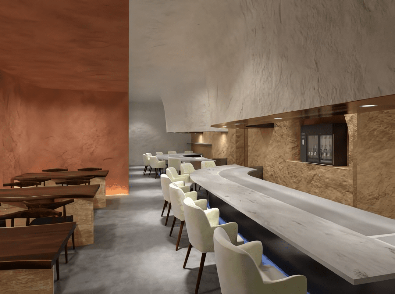 ボタン：鉄板焼き料理 プランチャL 横浜